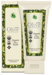 Certified Organic Olive Essence, Face Scrub, 6-Ounce