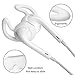 Ear Hooks and Covers Accessories Compatible with Apple AirPods or EarPods Headphones/ Earphones/ Earbuds [Secure Fit, Anti-Slip Guaranteed] with Storage Box (2 Pairs) (Clear)