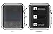Newell [2 Pack] Apple Watch 38mm Tempered Glass Screen Protector Premium Ultra Clear Bubble-Free HD Shield (2pcs for Apple Watch 38mm)