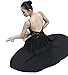 woosun Adult Ladies Sheer Wrap Skirt Ballet Skirt Women Dance Over Scarf Long Skirt 80cm Length