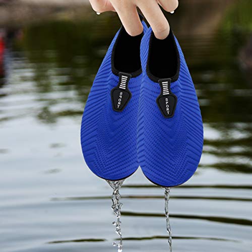 KARAZZO Mens Womens Water Shoes Aqua Shoes Socks Quick-Dry Lightweight Barefoot Shoes