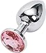 Great Gift Idea: Valentine 'S/Birthday Gift ~ Stainless Steel Attractive Butt Plug Anal Jewelry Small (Baby Pink)