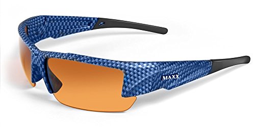 MAXXSunglasses Stealth 2.0 Blue Carbonfiber