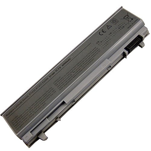Dell Latitude E6410 E6510 E6500 E6400 Precision M4500 312-0748 Replacement Li-Ion Laptop Battery (4400 mAh)