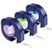 AOJE Compatible Label Tape Replacement for DYMO LetraTag Labeling Refills 16952 91330 91331 Black on Clear/White for Dymo LetraTag Plus LT-100H LT-100T QX50 Label Maker 1/2 Inch x 13 feet, 3-Pack