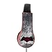 Sakar 021331181572 Batman Kid Safe Over the Ear Headphone w/ Volume Limiter,  Silver and red