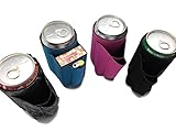 Beer Can Chuggie With Two Pockets, Holds