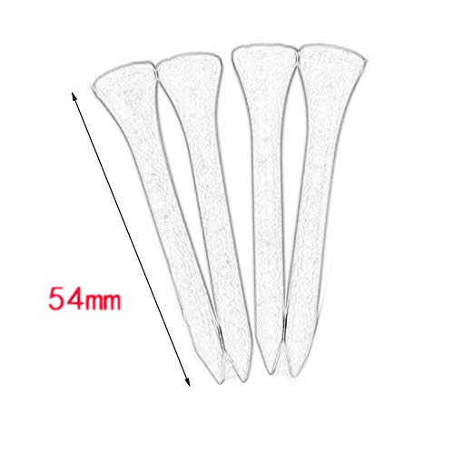 Water-chestnut 100pcs/Pack Professional Premium Wooden Golf Tees 54mm with Golf Ball Markers