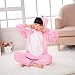 WAFUNNE Kids Rabbit Costume Cosplay Halloween Easter Animal Onesie for Boys Girls Child Pink Bunny XL