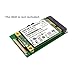MINI PCI-E Msata SSD to 40pin ZIF Adapter Card as Toshiba or ZIF CE HDD Hitachi