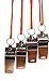 Premium Metal Whistles with Lanyard (4 Pack) - Loud Stainless Steel Whistles Perfect for Coaches, Referee, Officials, Football Coach, Basketball, Soccer, Hockey, Lifeguard