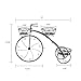 Kshioe Bicycle Plant Stand Holder Rack Ideal for Indoor Outdoor, Blackthumb 3