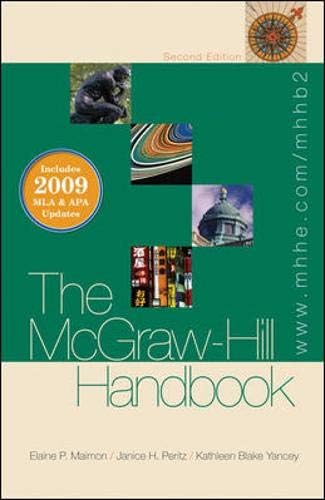 Amazon.com: The Writer's Harbrace Handbook (W/ Mla9e & Apa7e