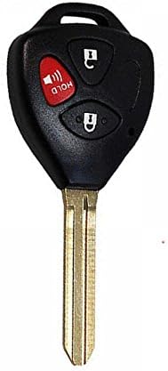 Junbuoom Car Accessories Keyless Entry Uncut Key Case New Replacement Fob Shell for Toyota Scion