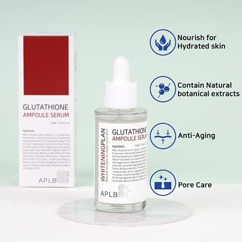 APLB Glutathione Ampoule Serum 1.69 FL.OZ/Korean Skin Care, Balance