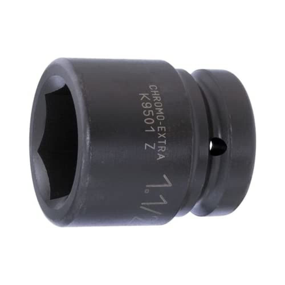 Bahco K9501Z-2.3/4 6 Edge Hexagon Socket, Black, 2 3/4-Inch — image 1
