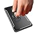 Mi Mix 2 Case, [with 360 ° Kickstand] Rotating Ring Case [Dual Shockproof] Protective Cover [Support Magnetic Car Mount] Compatible with Xiaomi Mi Mix 2 (Black, MI Mix 2)