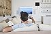 GUSO TV Antenna Indoor HDTV Digital Antenna 50 Miles Long Range with Built-in Amplifier Signal Booster and 10 Feet Coax Cable