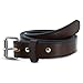 Hanks Extreme - Leather Gun Belt For CCW - Concealed Carry - 17oz. Premium Leather Belt - Made in USA - 100-Year Warranty - Brown - Size 42