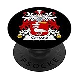 Carcano Coat of Arms - Family Crest PopSockets