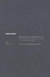 Mathesis et subjectivité