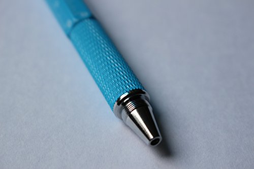 6 in 1 Multitool Pen with Gift Box - Includes 1 Ballpoint Pen, Universal Stylus Pen, Ruler,Flat and Phillips Screwdriver Bit, Level Gauge - The Perfect Multi-Function Gadget (Sky blue) - Thumbnail 7