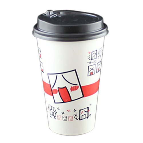 Kylin Express 16 oz Printed Takeaway Coffee Cups Disposable Coffee Cups
