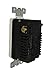 Teklectric 4.2A High Speed Dual USB Receptacle 15A Tamper Resistant Receptacle & Free Wall Plate, White - 10 Pack USB Outlet