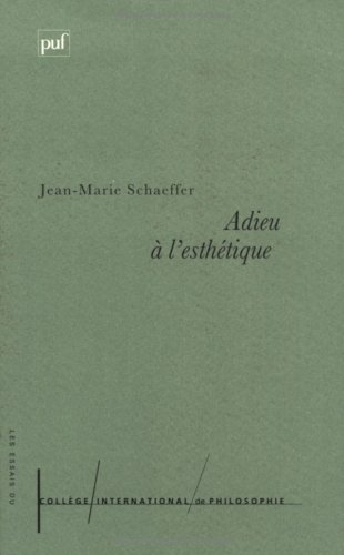 Adieu à l'esthétique