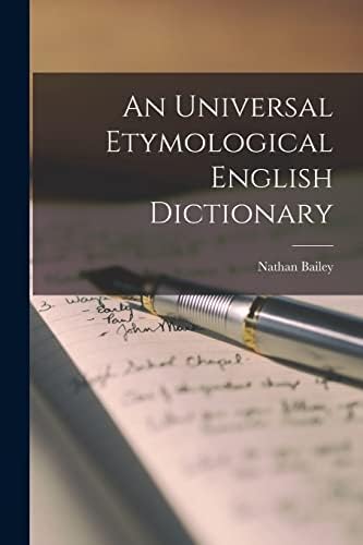 Amazon.com: Etymological Dictionary of Modern English (L-Z