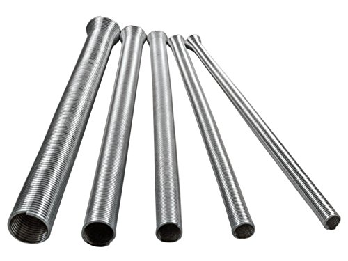 Spring tube bender kit 1/4" 5/16" 3/8" 1/2" & 5/8"