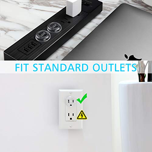 3 Outlet+Covers+Clear+Baby+Proofing