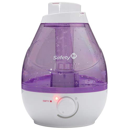 Safety 1st 360 Degree Cool Mist Ultrasonic Humidifier, Purple, Purple