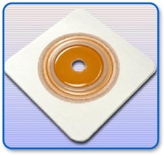 Genairex Securi-T Ostomy Barrier - 7804134BX - 1-3/4" Flange, 4.25" x 4.25" Wafer, 5 Each/Box