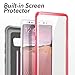 YOUMAKER Kickstand Case for Galaxy Note 8, Full Body with Built-in Screen Protector Heavy Duty Protection Shockproof Rugged Cover for Samsung Galaxy Note 8 6.3 Inch - Pink/Gray