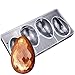 4 cavities diamond easter egg shape hard polycarbonate PC chocolate mold Ice cube mould celebration DIY bakery accessories