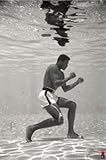 Muhammad Ali Underwater Boxing Sports Poster 24 x 36 inches