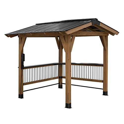 Backyard Discovery Granada Grill Gazebo Review: Hardtop BBQ Pavilion with PowerPort image 19