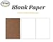 Traveler Notebook refill(Set Of 5), 320 Pages per insert.100gsm Thick Travel notebook Possport size insert (5.3