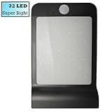 Aohan Super Bright 32 LED Motion Sensor Solar Lights for Outdoor Garden and Yard Exterior Wall Porch Pathway Lighting - Waterproof