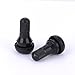 EBOOT Black TR-412 Rubber Snap-in Valve Stems Tire Valve Stems Tyre Valve Stems, 12 Pack