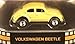 VOLKSWAGEN BEETLE FOOTLOOSE Hot Wheels 2012 Retro Series Die Cast Vehicle