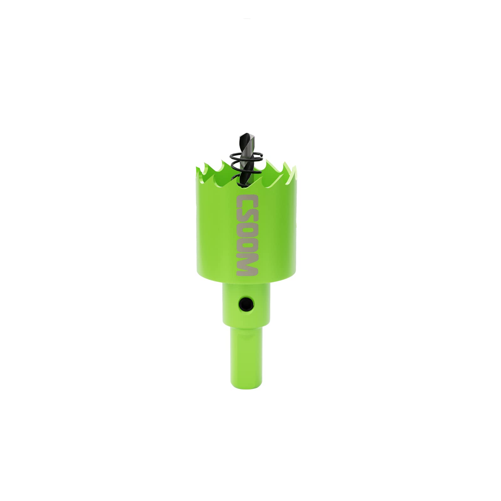 CSOOM Bi-Metal Hole Saw Drill Bit for Working in Plasterboard, Plastic, Wood, Metals, Thin Sheet Steel, High Performance Drilling Tool Size 28 mm