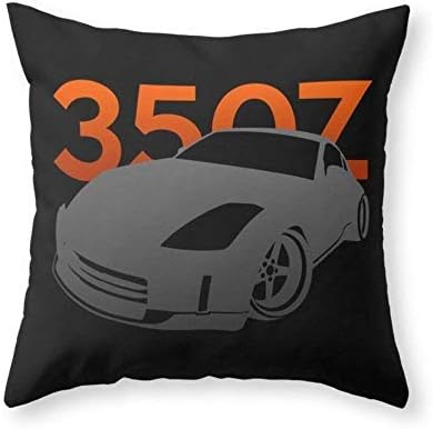ruichangshichengjie Nissan 350Z Throw Pillow pillow caseCover 18 X 18 with pillow case