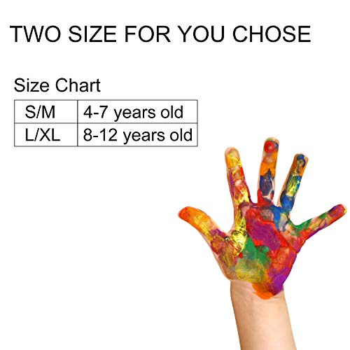 Aroma Season Heated Winter Gloves for Kids, Toddler Warm Waterproof Ski Snow Gloves(S/M, Blue) - Thumbnail 6