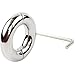 Ball Stretcher, Male Stainless Steel Ball Stretcher Testicle Stretching Ring Metal Device Toys with Color Box Package (45MM-8.96OZ)
