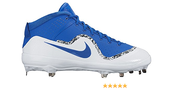 Amazon.com: Nike Force Air Trout 4 Pro - Zapatillas de béisbol para hombre  (8, azul/blanco) : Ropa, Zapatos y Joyería