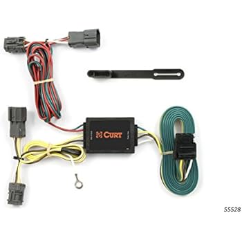 Amazon.com: CURT 56348 Vehicle-Side Custom 4-Pin Trailer Wiring Harness