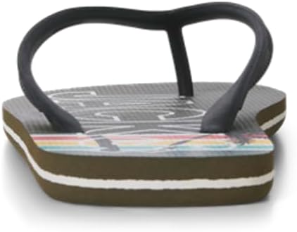 Chanclas Jfwpalm Print para hombre, Olive Night, 8/9 UK