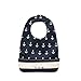 Ju-Ju-Be Legacy Nautical Collection Be Neat Reversible Bib , The Commodore